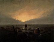 Caspar David Friedrich Moonrise by the Sea oil painting picture wholesale